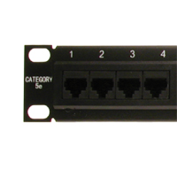 <I><B>Spectrum </I></B>CAT 5E 110 Patch Panels